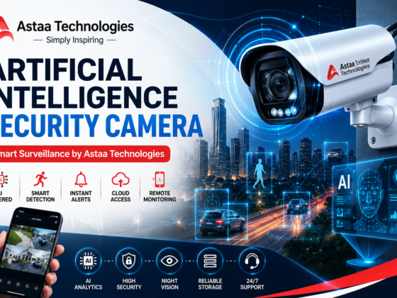 Artificial Intelligence Security Camera – Smart Surveillance by Astaa Technologies